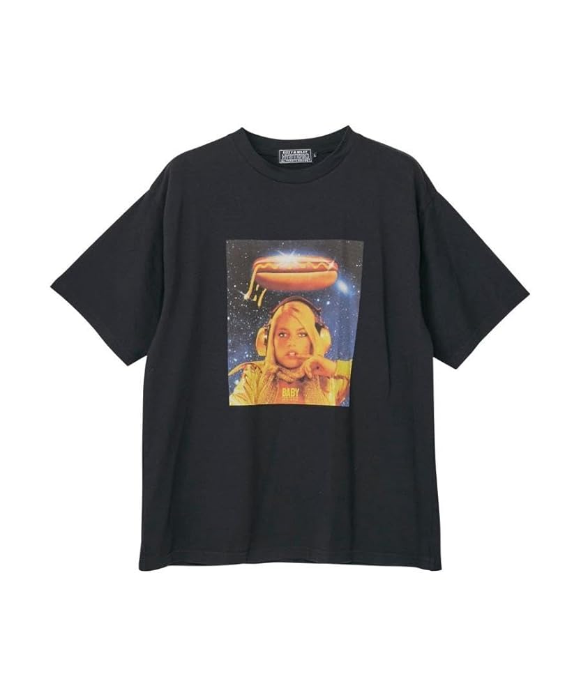 Amazon | ヒステリックグラマー半袖TシャツBABY HOTDOG CAFE黒L